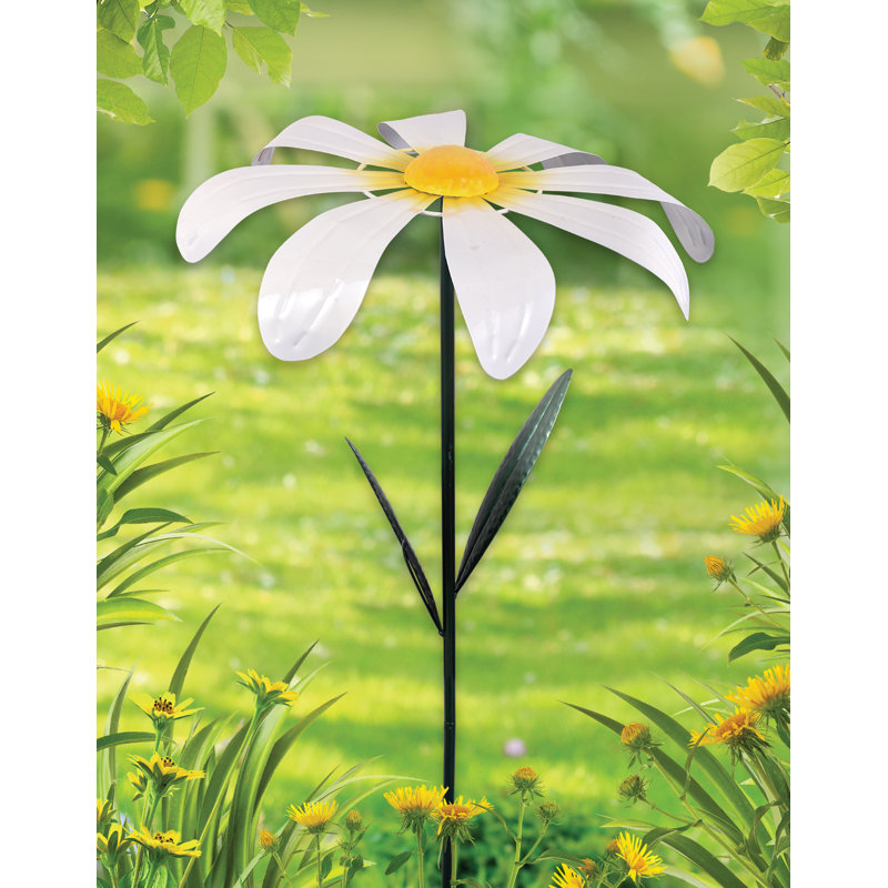 Piquet de jardin 1 pièce Turkekul, H 24 po x l 14,75 po x P 2,5 po, Blanc
