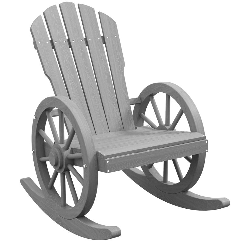 Outdoor Chair, Gray