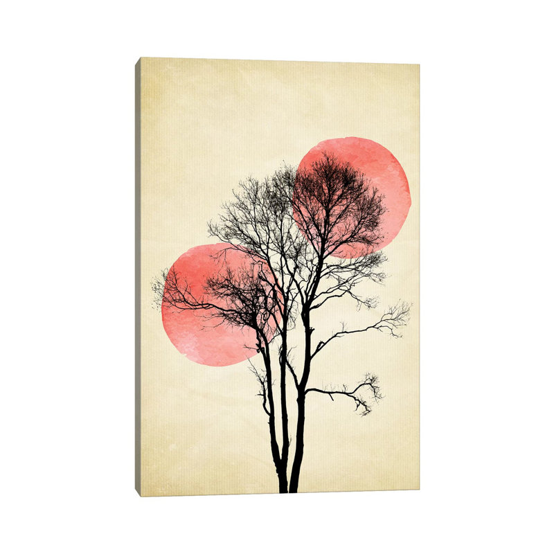 Sun And Moon Hiding by Kubistika - Wrapped Canvas Print, 101.6 cm H x 66.04 cm W x 1.91 cm D