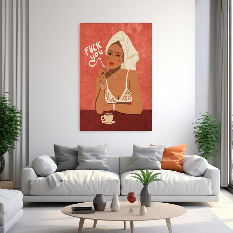 Art contemporain Art contemporain, H 60 po x l 40 po