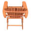 Chaise Adirondack pliante en bois massif Philbrick-88867686