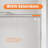 44–48 in. W x 72 in. H Framed Double Sliding Shower Door in Brushed Nickel with 5/16 in.(8mm) Clear Tempered Glass-124893992