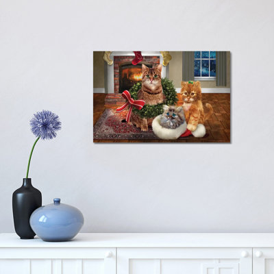 «Three's Company» par Giordano Studios - impression sur toile tendue