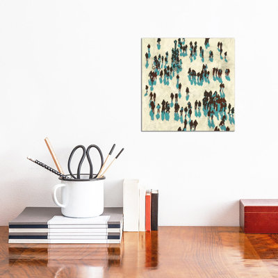 The Teal Wanderers by PI Studio - Wrapped Canvas Print