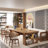 Large Solid Wood Table with Drawers-119529981