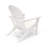 LuXeo Hampton Poly Plastic Adirondack Chair-283027720