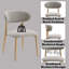 Grey Boucle Finish Side Chair,Set Of 2