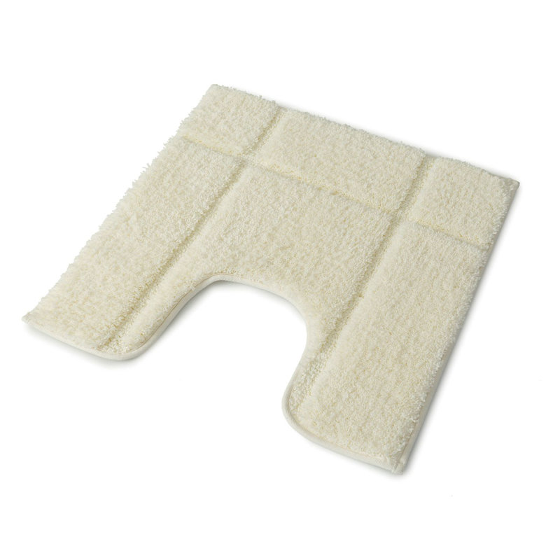 Microfibre Non-Slip Bath Rug, Cream