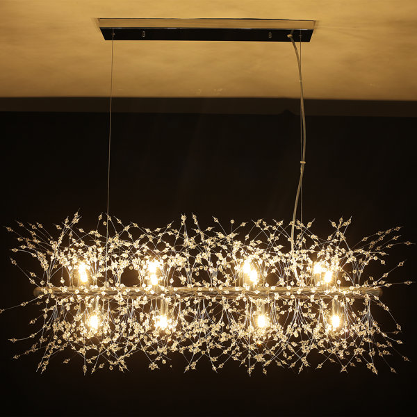 Mercer41 Parkington 92 - Light LED Sphere Chandelier | Wayfair