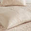 3 Piece Cream Bedspread King/ King - & Classic Medallion Quilting Easy Maintenance Machine Washable Coverlet-131465092-131465093