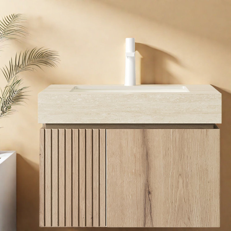 Meuble-lavabo flottant avec lavabo 24 po