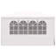 Tente de réception d'extérieur en polyéthylène blanc 13,1 x 13,1 pi-123265233