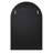 Wendolyn Metal Arch Mirror with Shelves-130971820