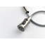 Robinet de cuisine escamotable à grande arche, acier inoxydable, nickel brossé, 3 réglages d'eau, robinet d'évier en nickel à poignée simple avec poignée rétractable, sortie fiable-1009189961