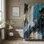 Painted Hues - Rideau de douche Premium-818467026