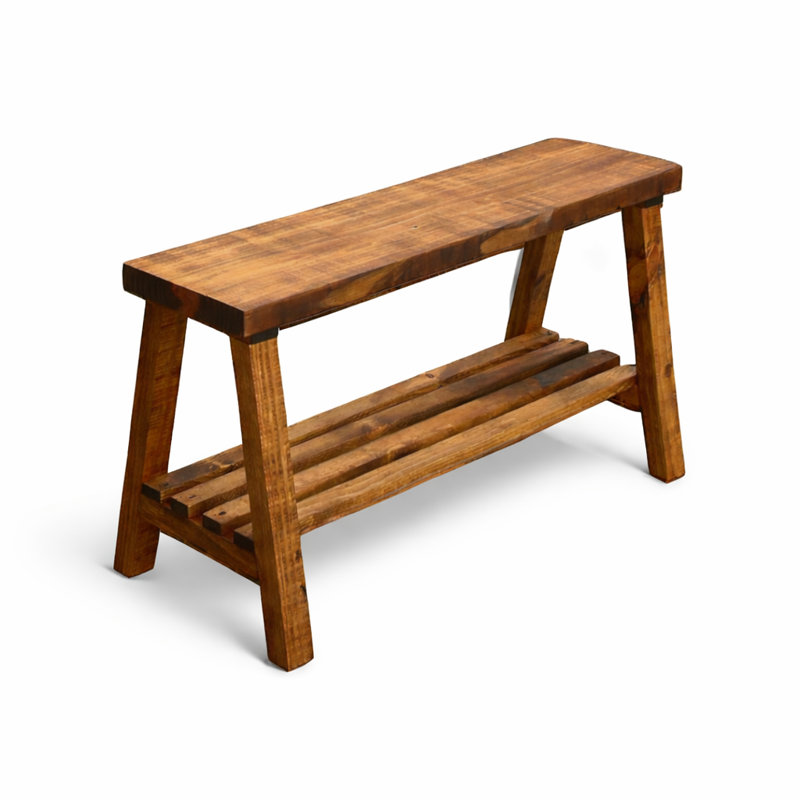 Banc de rangement Daigo, Brun clair