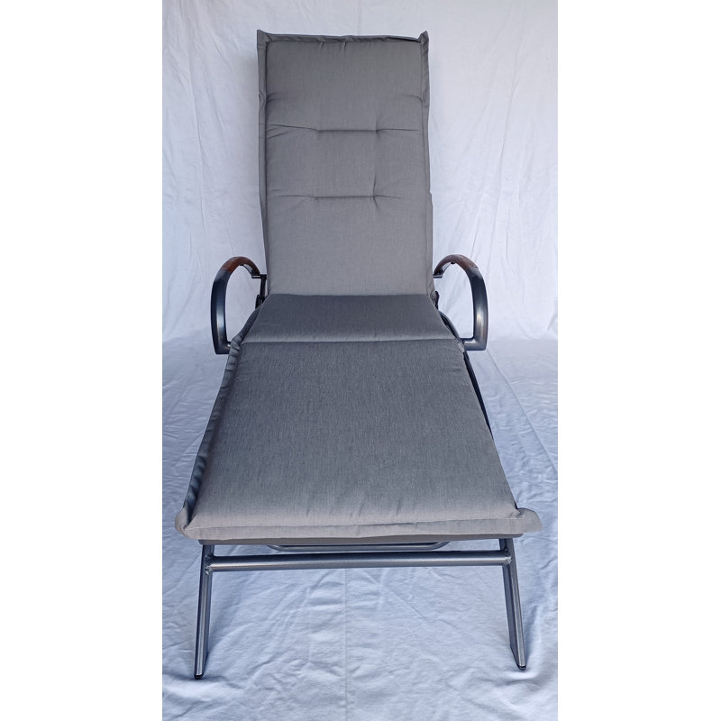 Frisco Garden Seat/Back Cushion, Light Grey