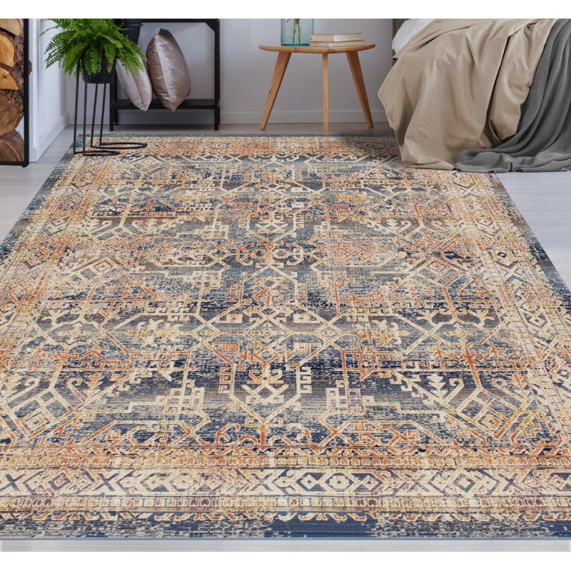 Morvant Oriental Indoor Rug, Rectangle 10' x 14'