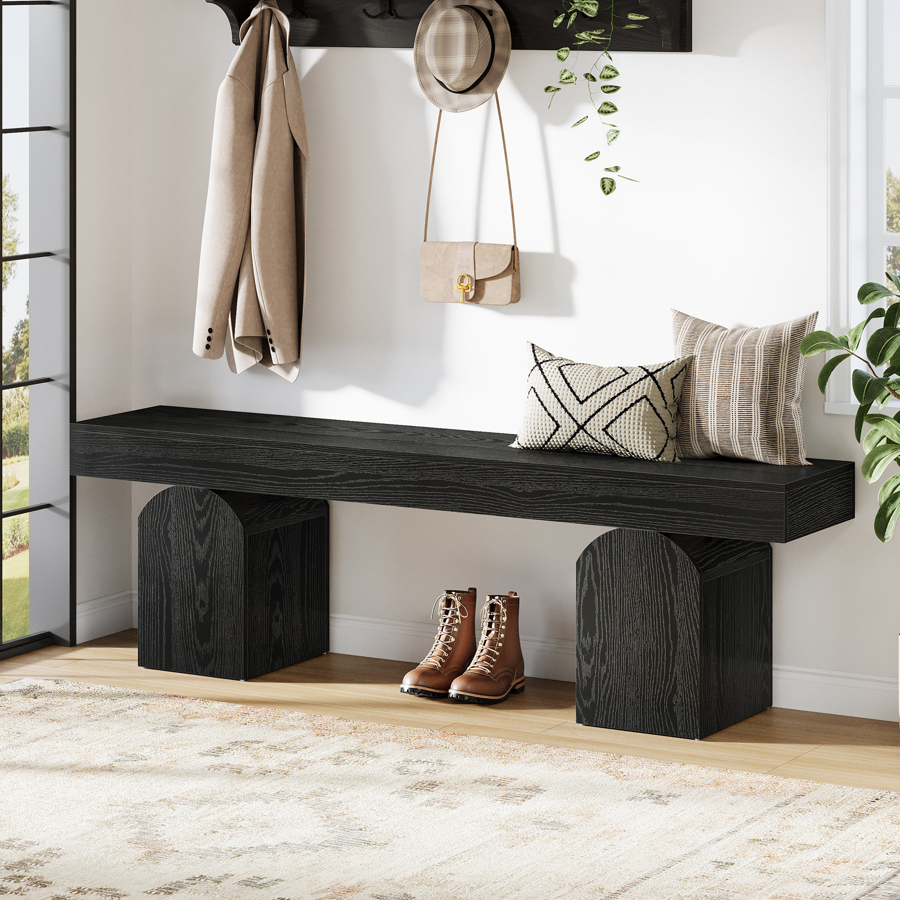 Ebern Designs Entryway Bench, 59