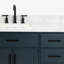 Meuble-lavabo simple en bois massif 54 po avec lavabo en marbre Carrara de 1,5 po Thornaby-1419856127-1454304547