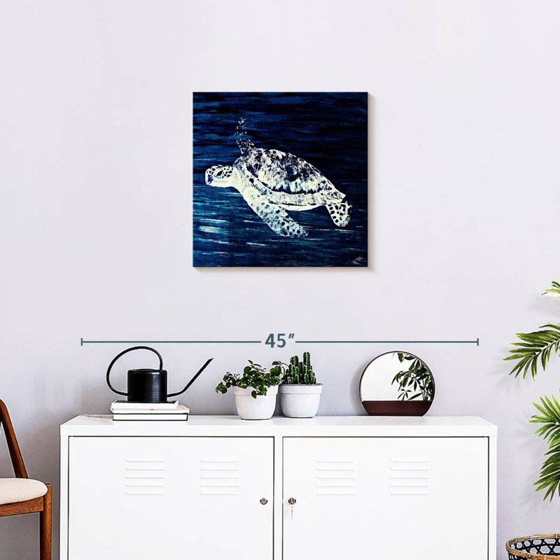 Brampt Swim Along I, 20" H x 20" W