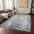 Machine Washable Indoor/Outdoor Claudian ACN1649 Turquoise Rug-104345868
