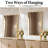 Aluminum Rectangle Wavy Wall Mirror-1428138995-1428139002