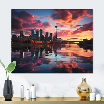 Detroit Beautiful Cityscape in Futur II - Detroit Metal Wall Decor