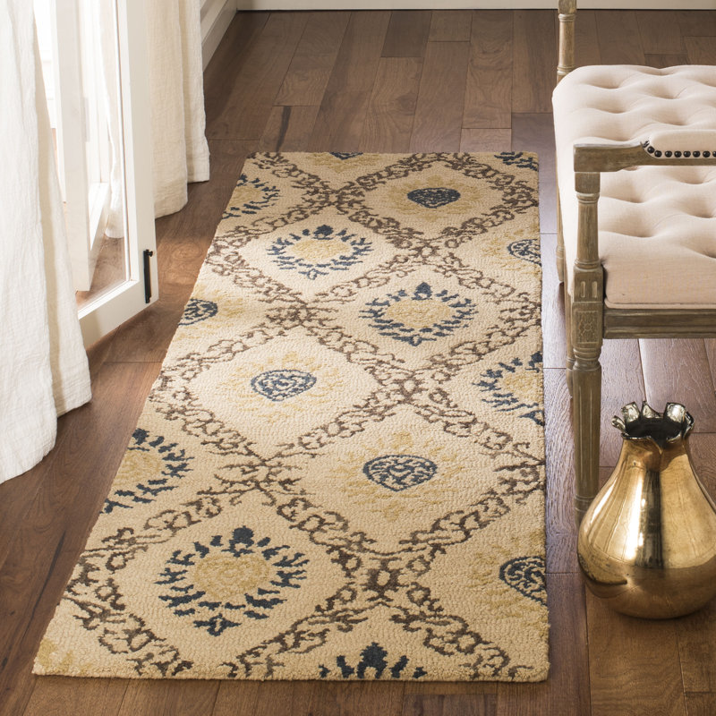 Dunbar Hand Tufted Wool Oriental Rug, Runner 2'3" x 8'