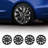 18" Wheel Rim Cover for 2017-2023 Model 3 Hubcap with Valve Nozzle Hole