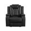 Ensemble de salon inclinable électrique en cuir 3 pièces Jaylianiz-1699087986
