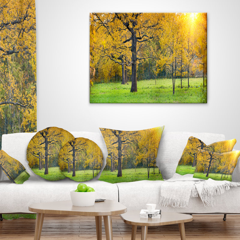 Coussin Sunny Park, 18 po x 18 po, Carré