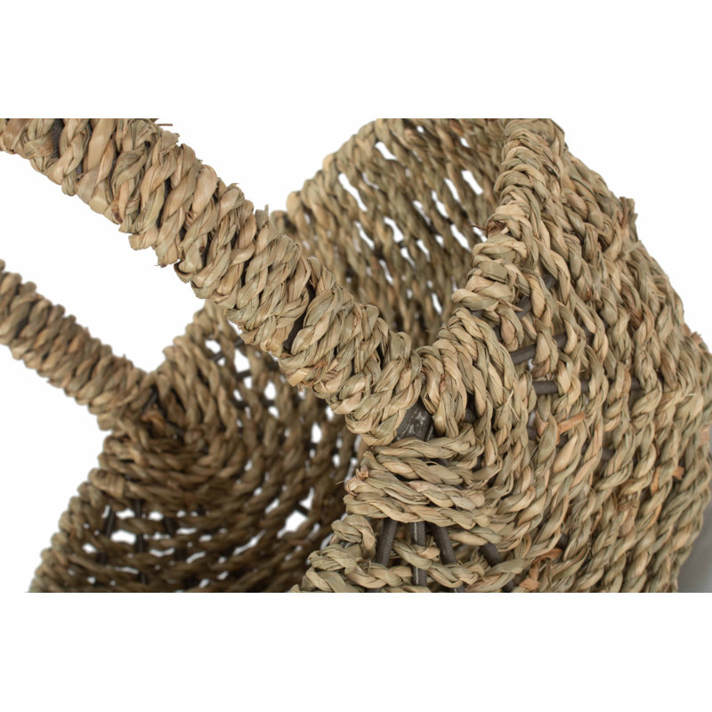 Wicker Oval Seagrass Basket
