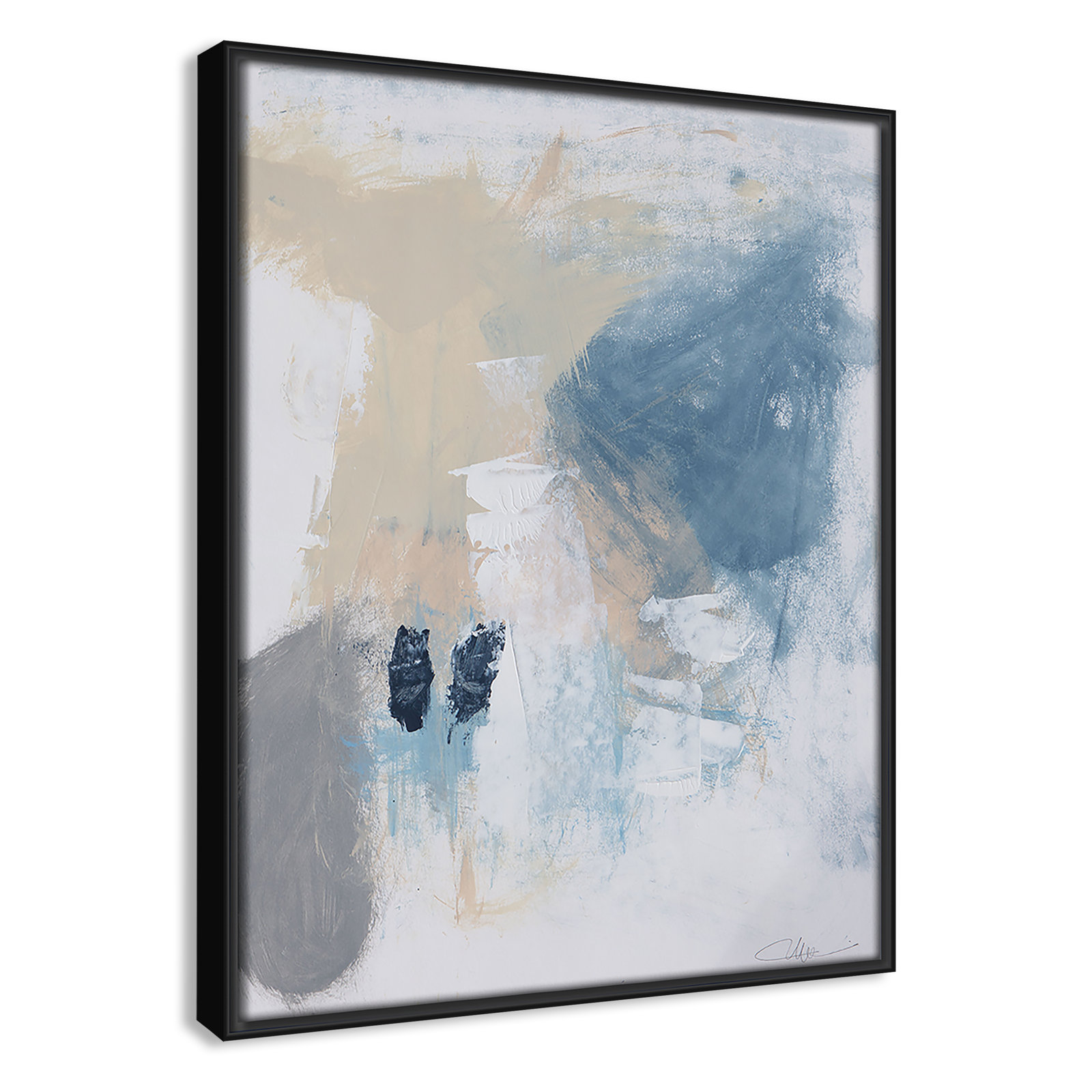Coastal Carnival II Print by Casa Fine Arts, No Mat, 15.5" H x 12.5" W x 2" D, Black Floater Framed Canvas