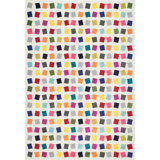 Tapis multicolore / jaune / bleu / rose Baynard