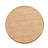 Rattan and Banana Leaf Round Coffee Table