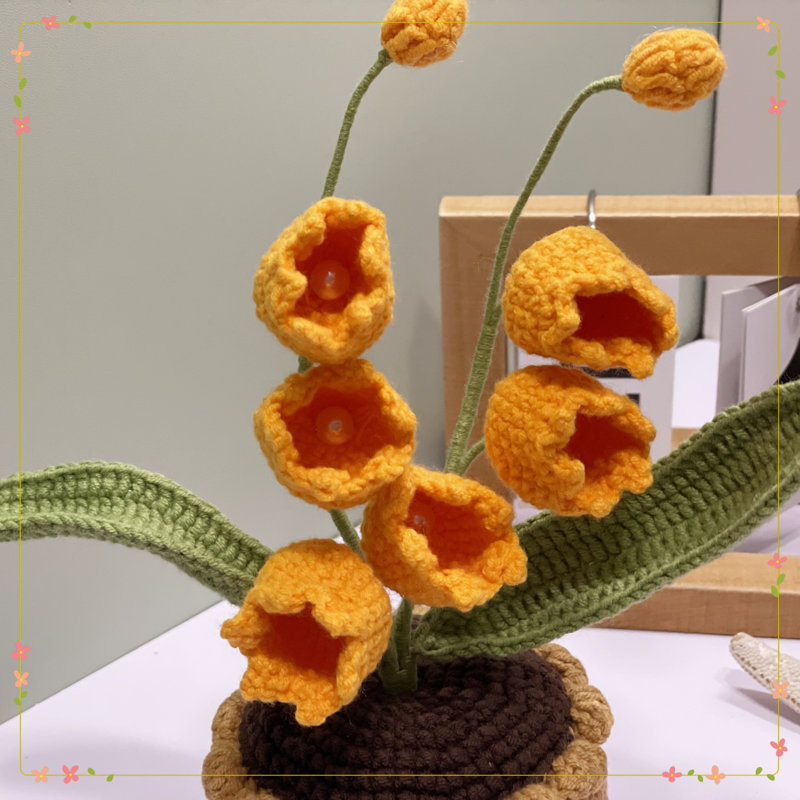 Arrangement de fleurs artificielles 2025, Orange