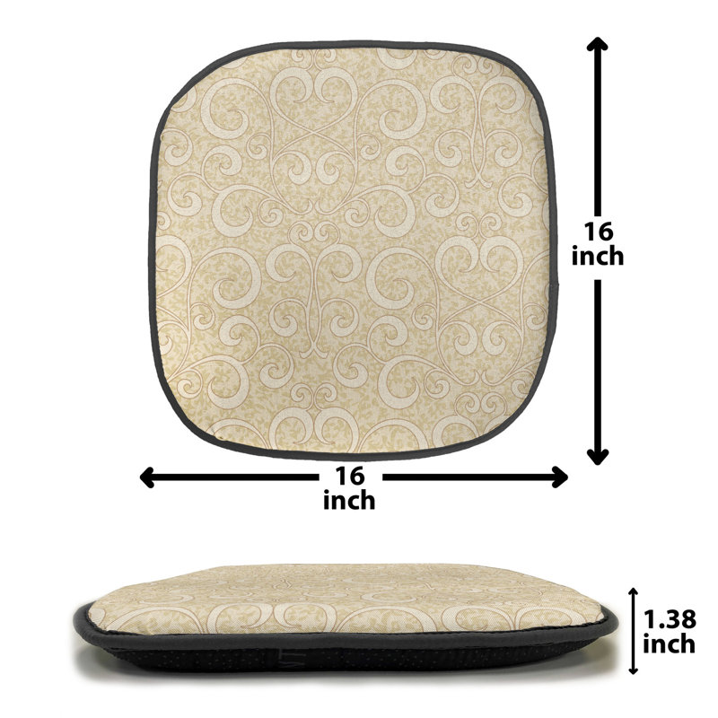 Coussin de siège papillon