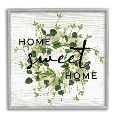 Motif rustique Sweet Home