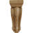 4"W x 4"D x 7 1/2"H Devon Traditional Wood Corbel, Alder (2-Pack)-91262333-124396214