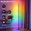Lampe sur pied en coin Sunway