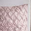Ensemble de literie 8 pièces blush Queen - Couette et garniture en coton imprimé