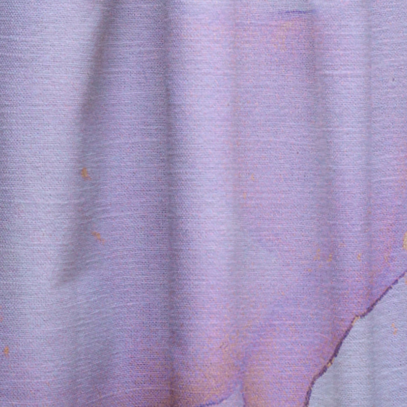 Nuage d'encre rose rose tendre - Rideau moderne - Velours obscurcissant - 1 panneau, L 52 po x L 84 po