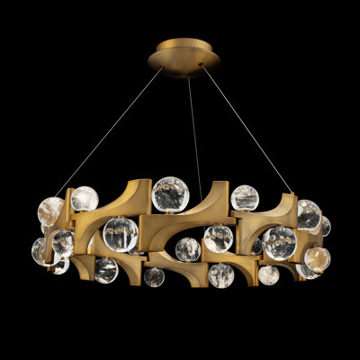 Amorina 24 Light Crystal LED Pendant