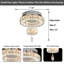 Modern Dimmable Crystal Chandelier-257487378