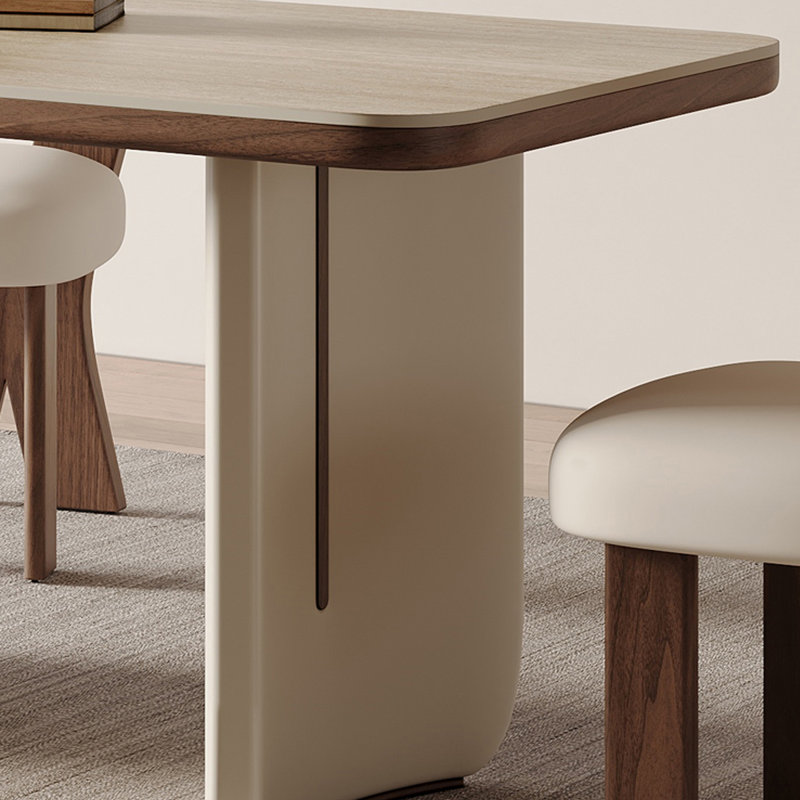 Table de salle à manger rectangulaire, H 29,53 po x L 70,87 po x l 35,43 po