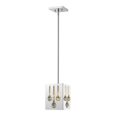 Luminaire suspendu carré/rectangulaire 1 lumières Gagnon