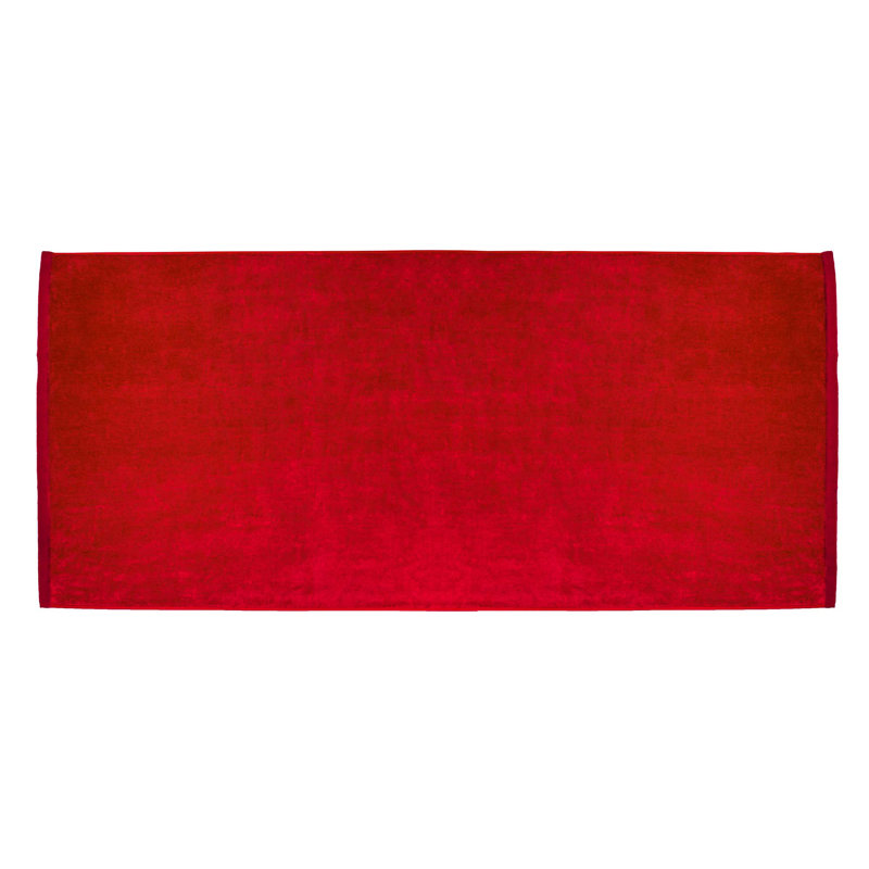 Serviette de plage Nayel, Rouge