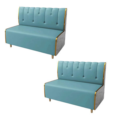 Banc rembourré en similicuir