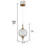 Luminaire suspendu en verre 63 * 8,1-379860878-382770035-422059095